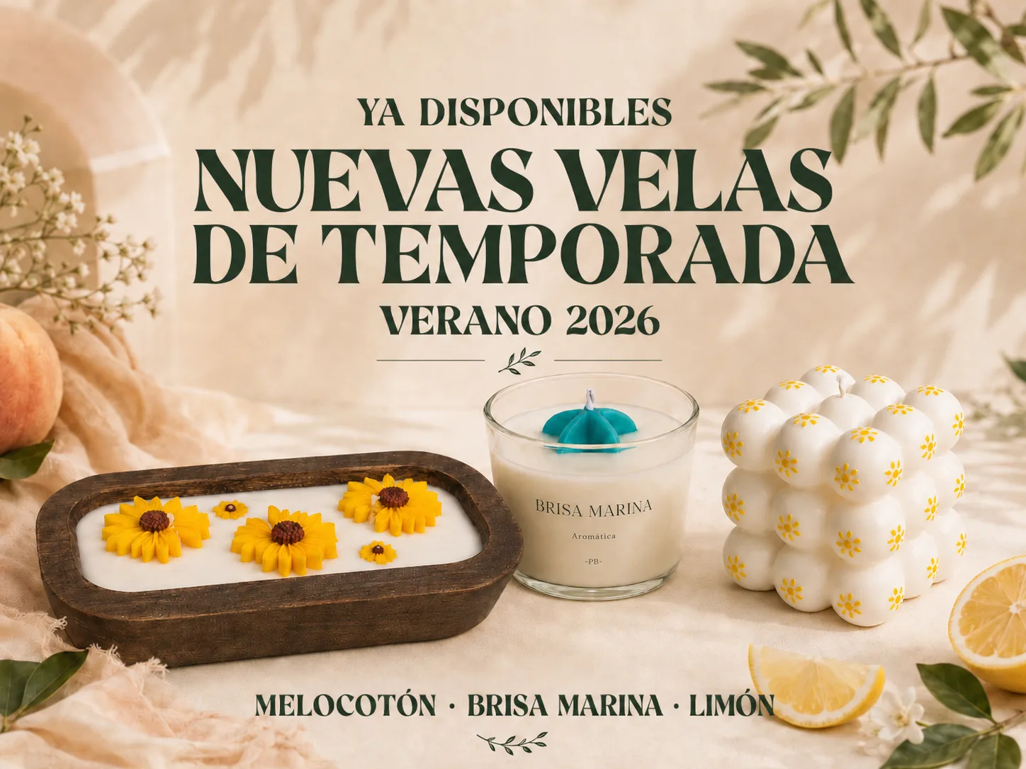 Nuevas velas de temporada